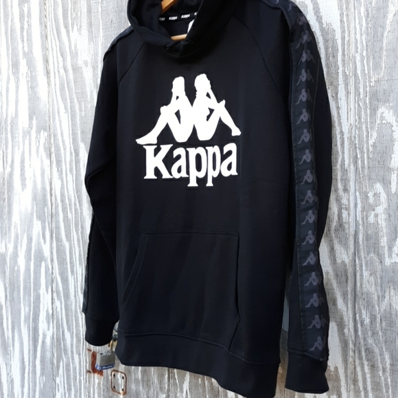 KAPPA Hooded Sweatshirt 222 BandaHurtadoMan Medium - Picture 3 of 16